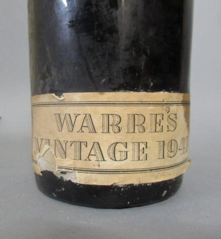 One bottle Warre's 1947 vintage port (Est. plus 21% premium inc. VAT) Image
