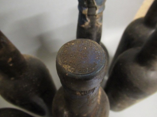 Six bottles unknown believed Port Image