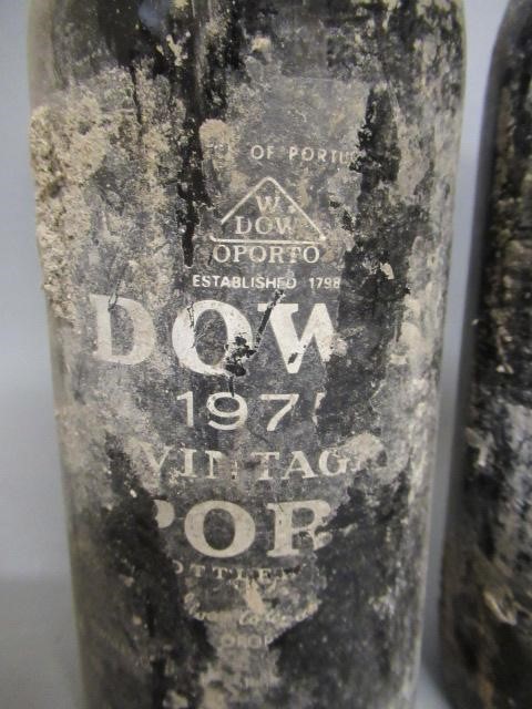 Three bottles Dow's vintage port Image