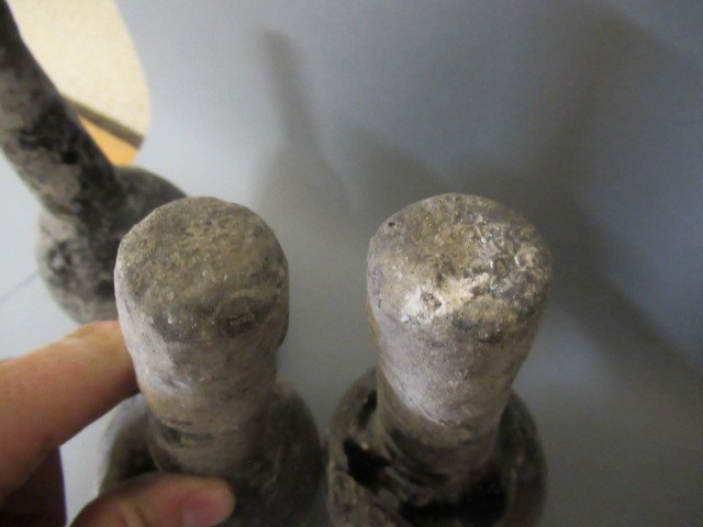 Three bottles Dow's vintage port Image