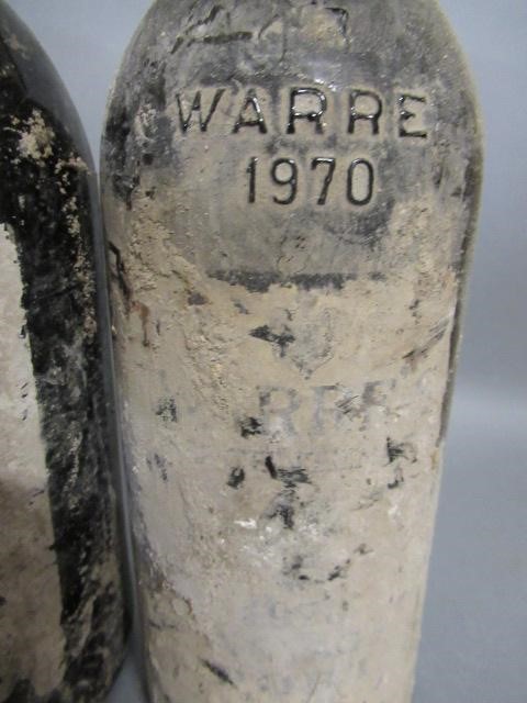 Four bottles Warre's vintage port Image