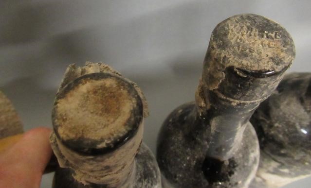 Four bottles Warre's vintage port Image