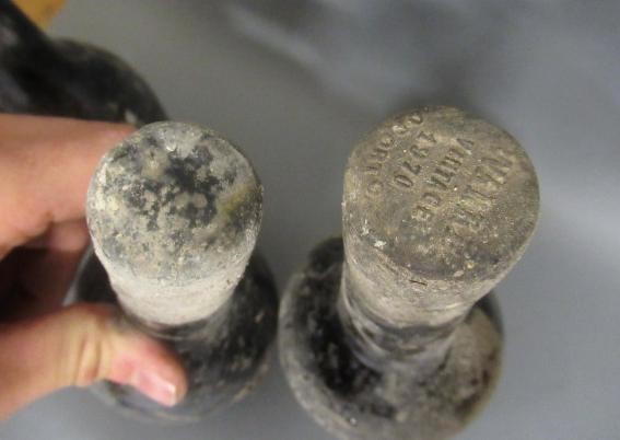 Four bottles Warre's vintage port Image