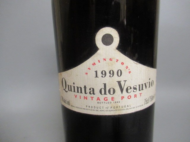 One bottle Quinta do Vesuvio 1990 vintage port (Est. plus 21% premium inc. VAT) Image