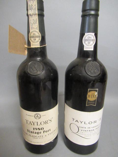 One bottle Taylor's 1980 vintage port Image