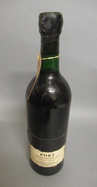 One bottle Warre 1963 vintage port Image