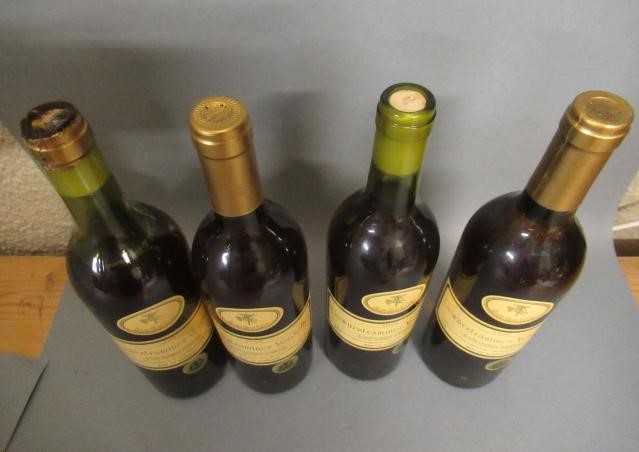 Nine bottles of New World white wine Image