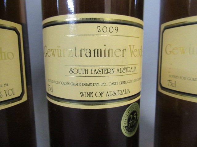 Nine bottles of New World white wine Image