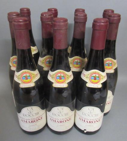 Eleven bottles Amarone Image
