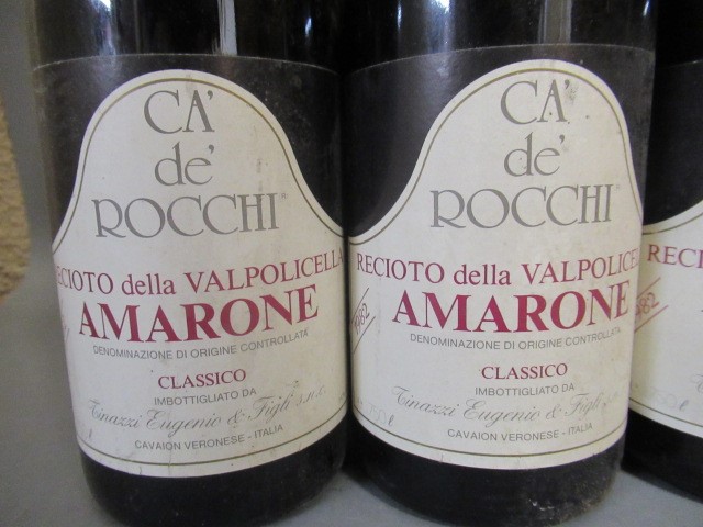 Eleven bottles Amarone Image