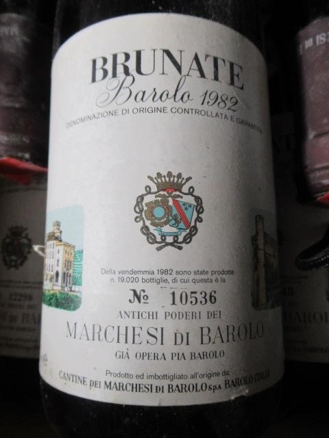 Twelve bottles Brunate Image