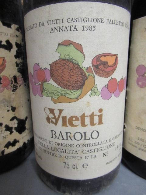 Seven bottles Vietti Barolo Image