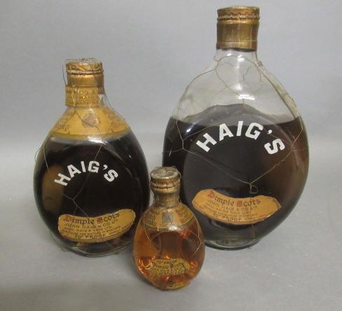 One bottle and one 50cl bottle vintage Dimple Haig's Image