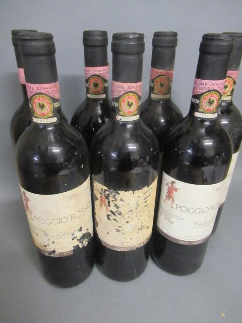 Seven bottles Poggio Rosso Image
