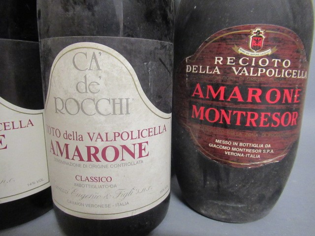 Four bottles Amarone Image