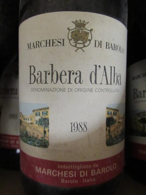 Five bottles Barbera D'Alba Image