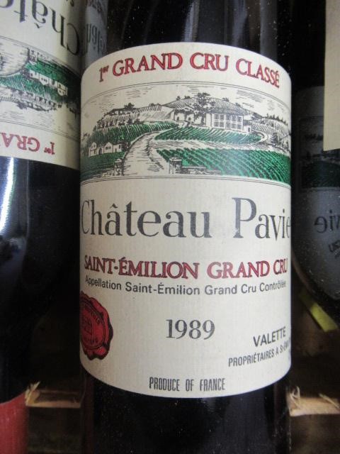 Six bottles Chateau Pavie Image