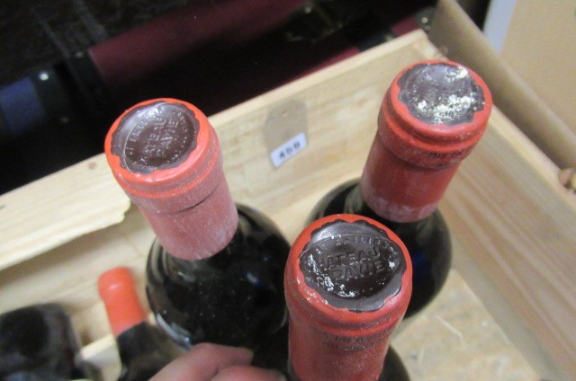 Six bottles Chateau Pavie Image