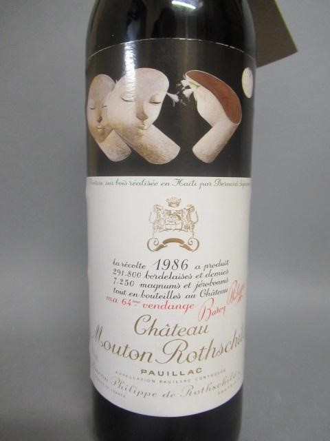 One bottle Chateau Mouton Rothschild Image