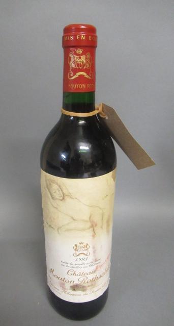 One bottle Chateau Mouton Rothschild Image