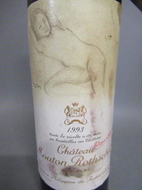 One bottle Chateau Mouton Rothschild Image