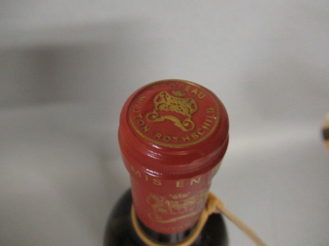 One bottle Chateau Mouton Rothschild Image