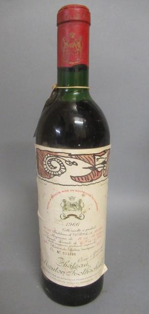 One bottle Chateau Mouton Rothschild Image