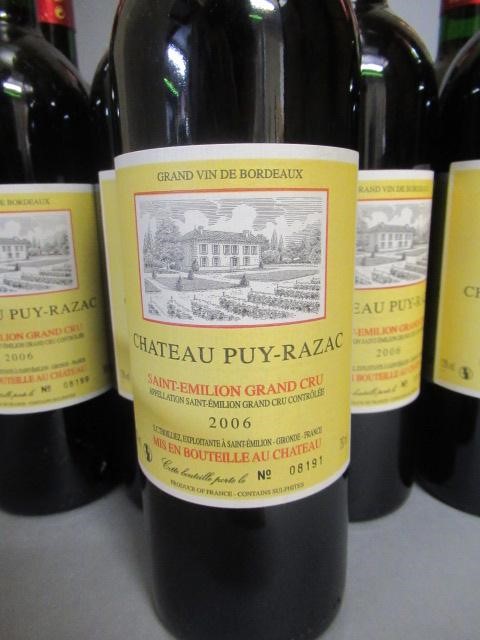 Nine bottles Chateau Puy-Razac Image