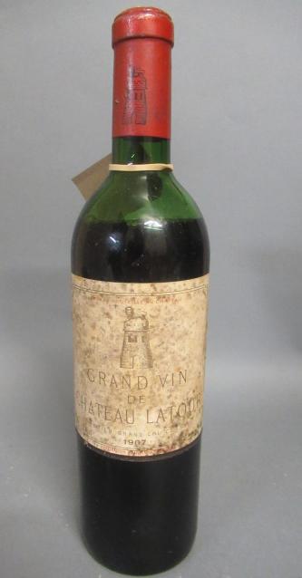 One bottle Grand vin de Chateau Latour Image