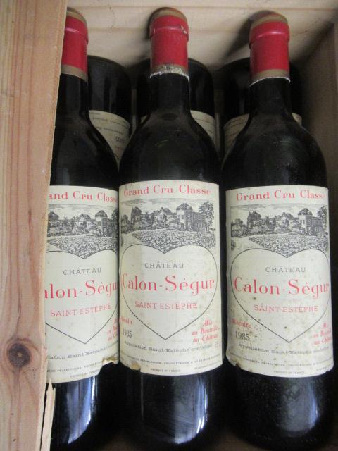 Six bottles Chateau Calon-Segur Image