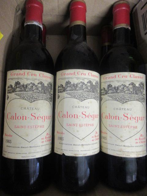 Six bottles Chateau Calon-Segur Image