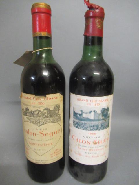 Two bottles of Chateau Calon-Segur Image
