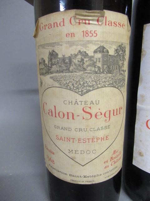 Two bottles of Chateau Calon-Segur Image