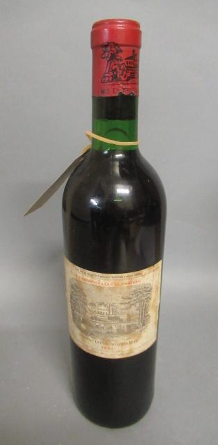 One bottle Chateau Lafite Rothschild Image