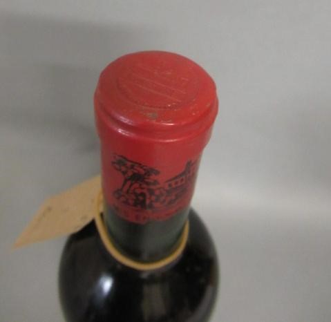 One bottle Chateau Lafite Rothschild Image