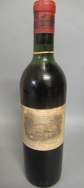 One bottle Chateau Lafite Rothschild Image