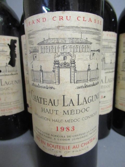 Five bottles Chateau La Lagune Image
