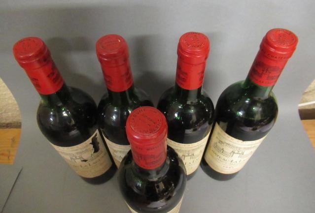 Five bottles Chateau La Lagune Image