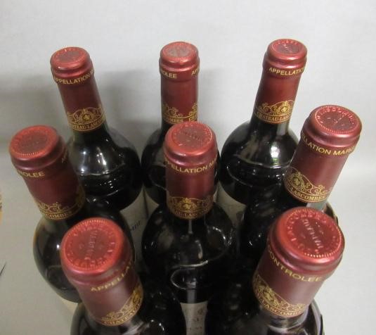 Eight bottles Chateau-Lascombes Image