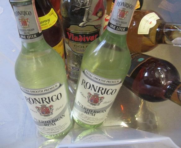 15 bottles of spirits including Valcourt Napoleon brandy Image