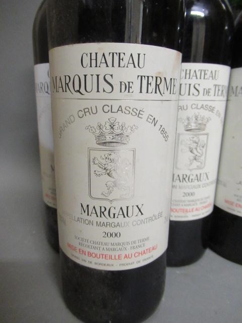 Seven bottles Chateau Marquis de Terme Image