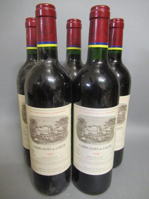Five bottles Carruades de Lafite Image
