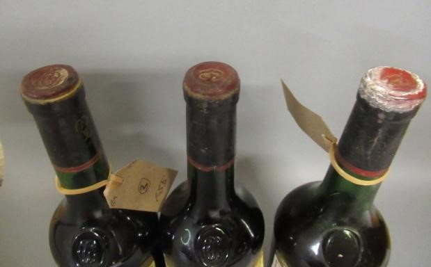 Two bottles Chateau Meyney Image