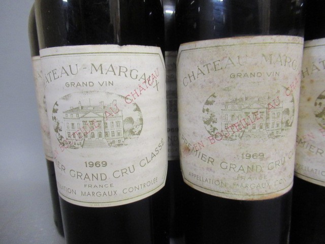 Five bottles Chateau Margaux Image