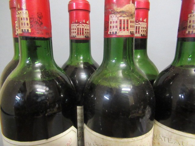 Five bottles Chateau Margaux Image