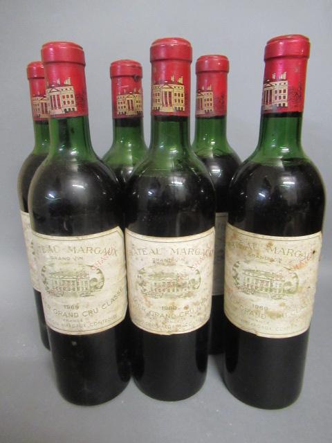 Six bottles Chateau Margaux Image
