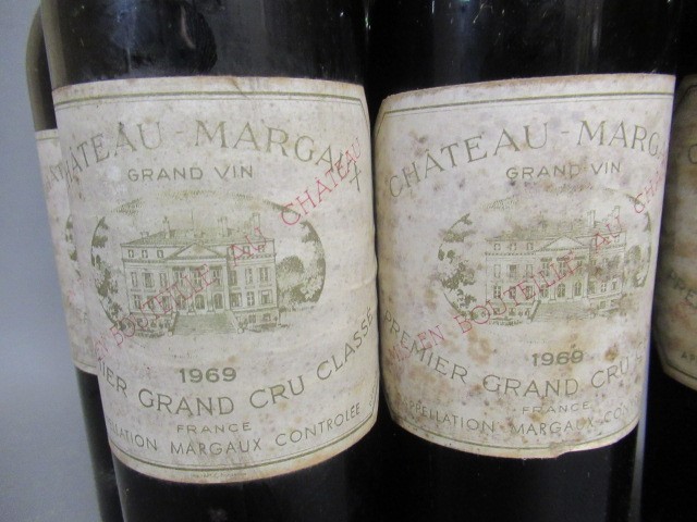 Six bottles Chateau Margaux Image