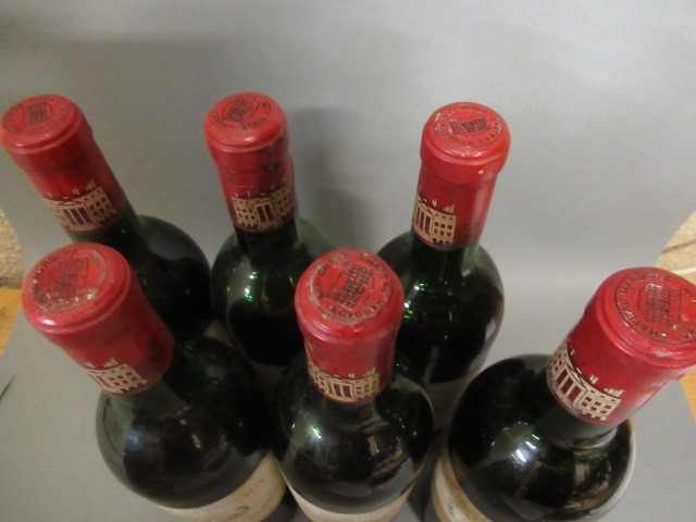 Six bottles Chateau Margaux Image