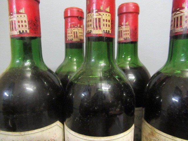 Six bottles Chateau Margaux Image