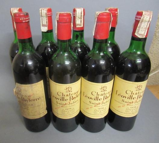 Eight bottles Chateau Leoville Poyferre Image